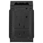 2E PC case TeamX TMX03 with 2E ATX400W, 2xUSB2.0, 1x80mm, VGA 220mm, mATX, black (2E-TMX03) - Image 4