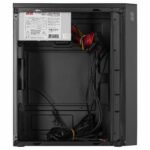 2E PC case TeamX TMX03 with 2E ATX400W, 2xUSB2.0, 1x80mm, VGA 220mm, mATX, black (2E-TMX03) - Image 3