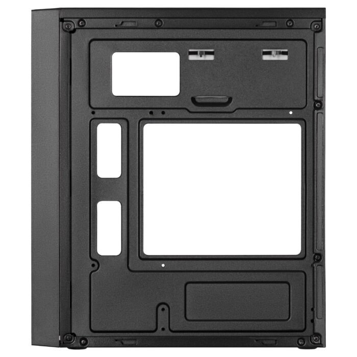 2E PC case TeamX TMX03 with 2E ATX400W, 2xUSB2.0, 1x80mm, VGA 220mm, mATX, black (2E-TMX03) - Image 2