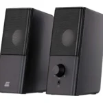 2E Multimedia speaker PCS202, 2.0, USB, Black (2E-PCS202BK)