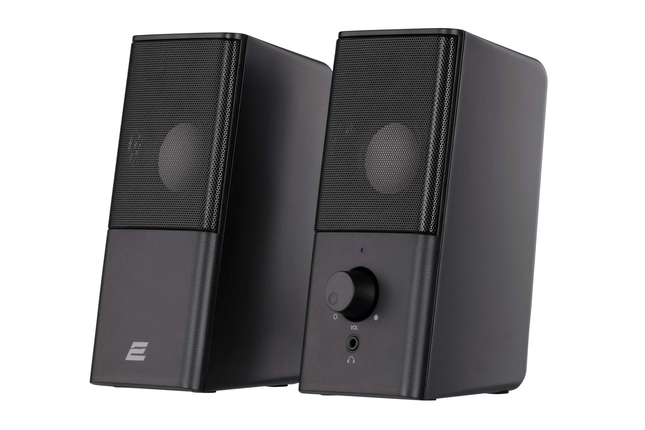 2E-PCS202BK 2E Multimedia speaker PCS202, 2.0, USB, Black (2E-PCS202BK) - Image 1