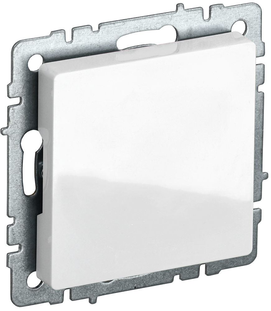 BRITE Zagluska s supportom MZ10-BrB ağ IEK (BR-PL10-K01)