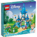 LEGO Disney Princess Cinderella and Prince Charming's Castle (43206)