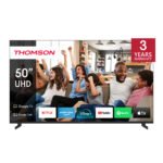 TV 50" Thomson LED 4K 60Hz Smart Google TV Black (50UG4S14)