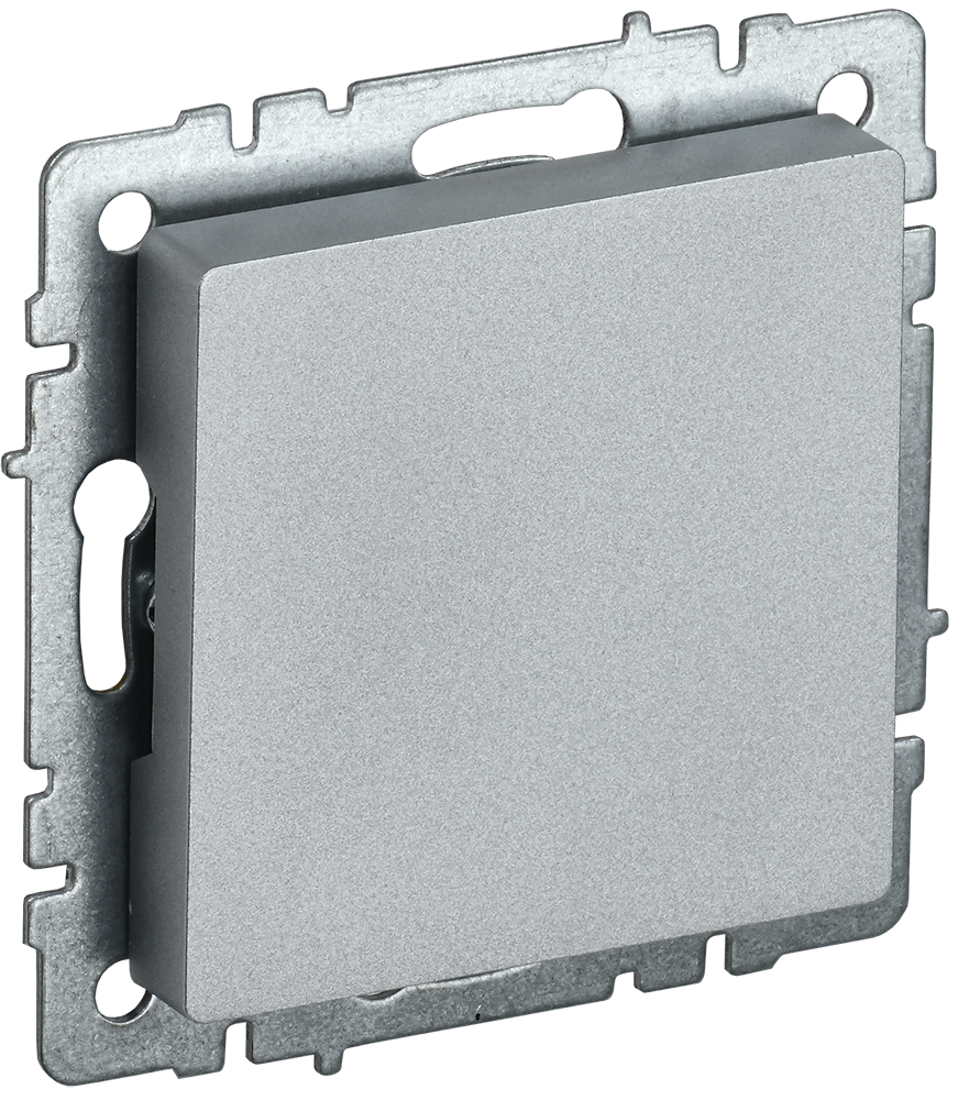 BRITE Zagluska c supportom MZ10-BrA alüminium IEK (BR-PL10-K47)
