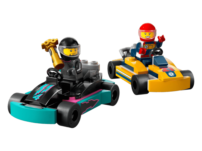 LEGO Constructor City Go-Karts and race drivers (60400) - Image 3
