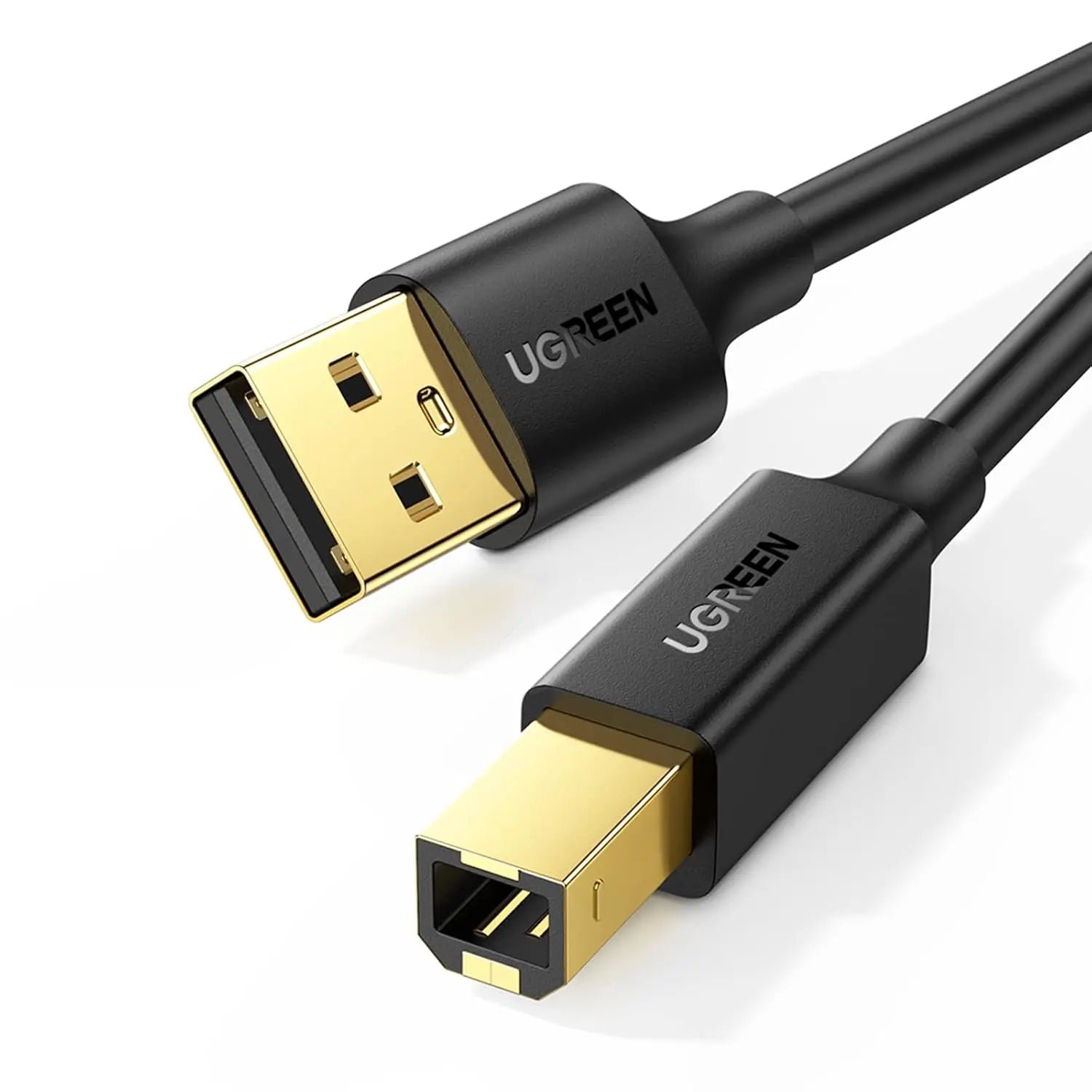 UGREEN USB 2.0 AM to BM Print Cable 2m (Black) (20847)