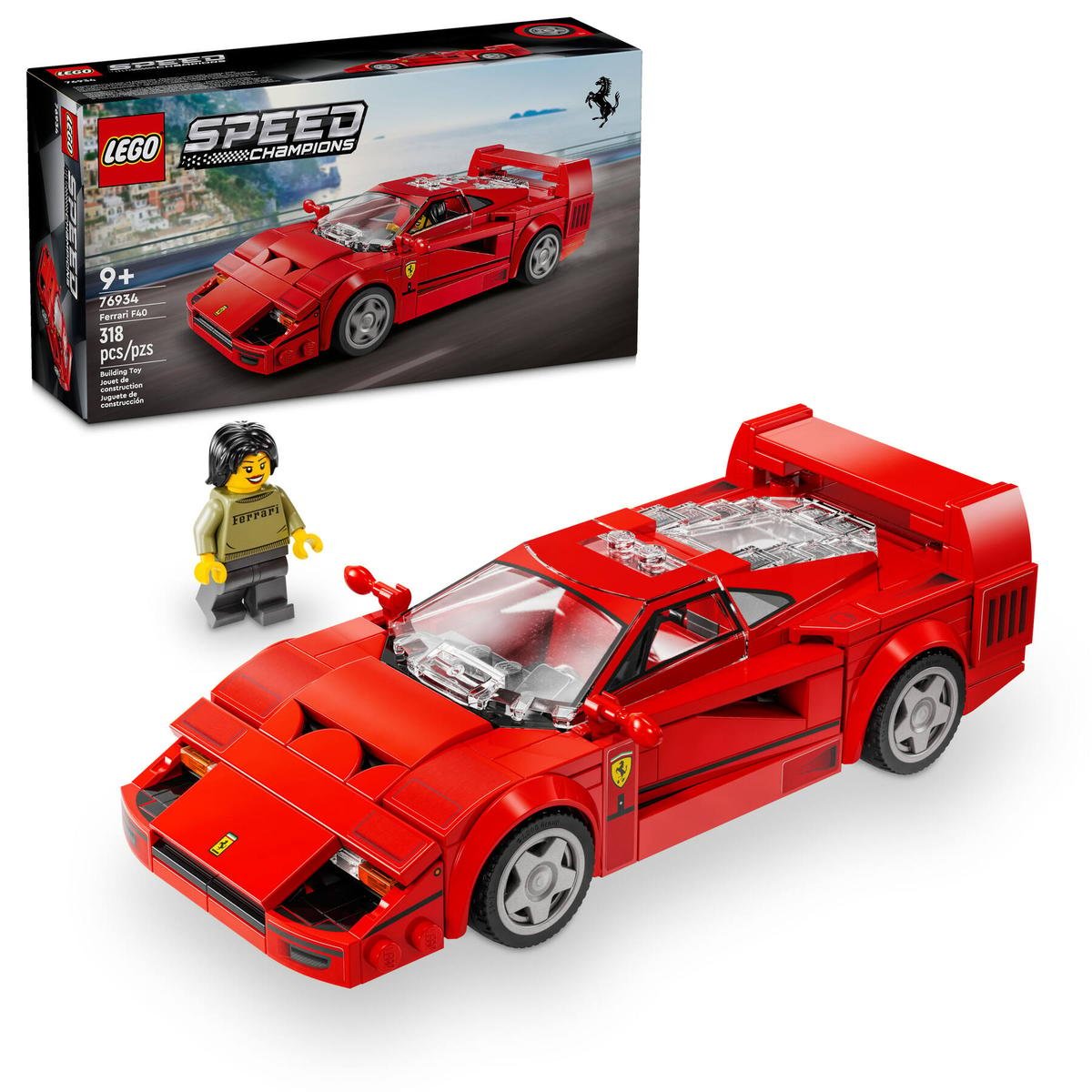 76934 LECO Speed Champions Ferrari F40 Supercar (76934) - Image 1