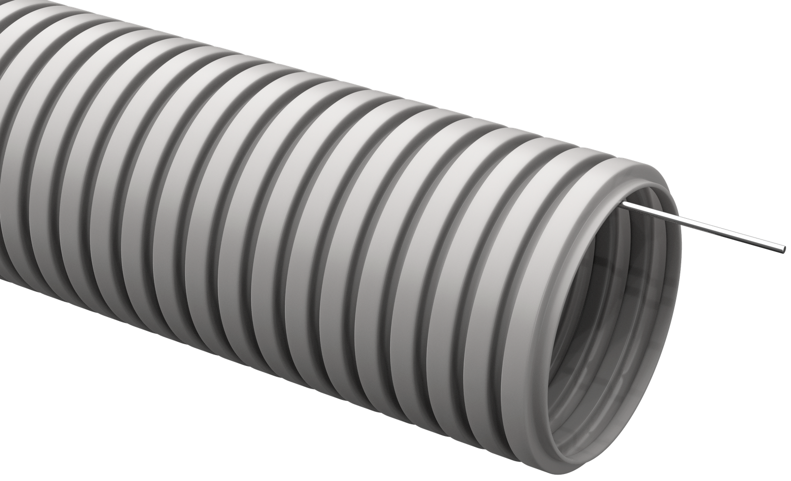 ELASTA PVC büzməli boru d=25mm s zondom (50m) IEK (CTG20-25-K41-050I)