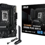 ASUS Motherboard TUF GAMING B760M-PLUS WIFI II s1700 B760 4xDDR5 M.2 HDMI DP Wi-Fi BT mATX (90MB1HE0-M0EAY0)