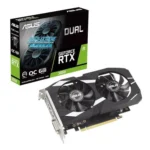 ASUS Graphic Card GeForce RTX 3050 6GB GDDR6 DUAL OC DUAL-RTX3050-O6G (90YV0K60-M0NA00)