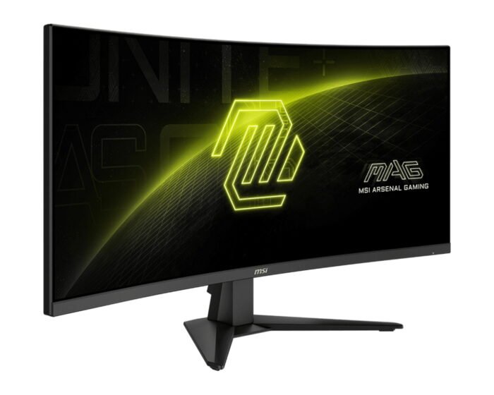 MSI Monitor 34" MAG 346CQ 2xHDMI, DP, Audio, VA, 3440x1440, 21:9, 180Hz, 1ms, sRGB 100%, CURVED, AdaptiveSync (9S6-3DD71M-001) - Image 3