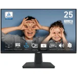 MSI Monitor 24.5" PRO MP251 D-Sub, HDMI, MM, IPS, 100Hz, 4ms, sRGB 101% (9S6-3PC2CM-041)