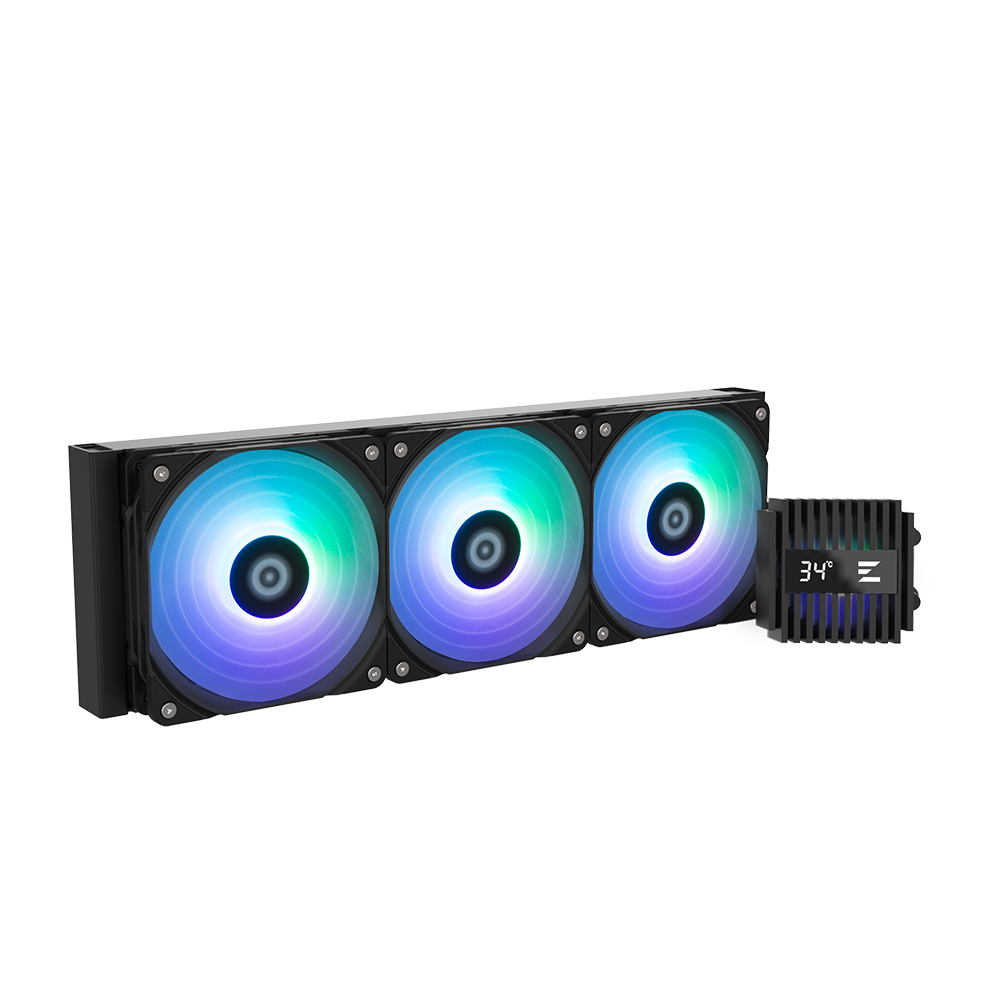 ALPHA2 A36 BLACK Zalman LCS Alpha 2 A36 ARGB, LGA1700, 1200, 115x, AM5, AM4, TDP 360W, black (ALPHA2A36BLACK) - Image 1