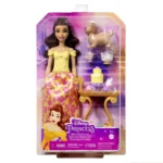 MATTEL Disney Princess Fashion Doll & Storytelling - Belle (HLW20)