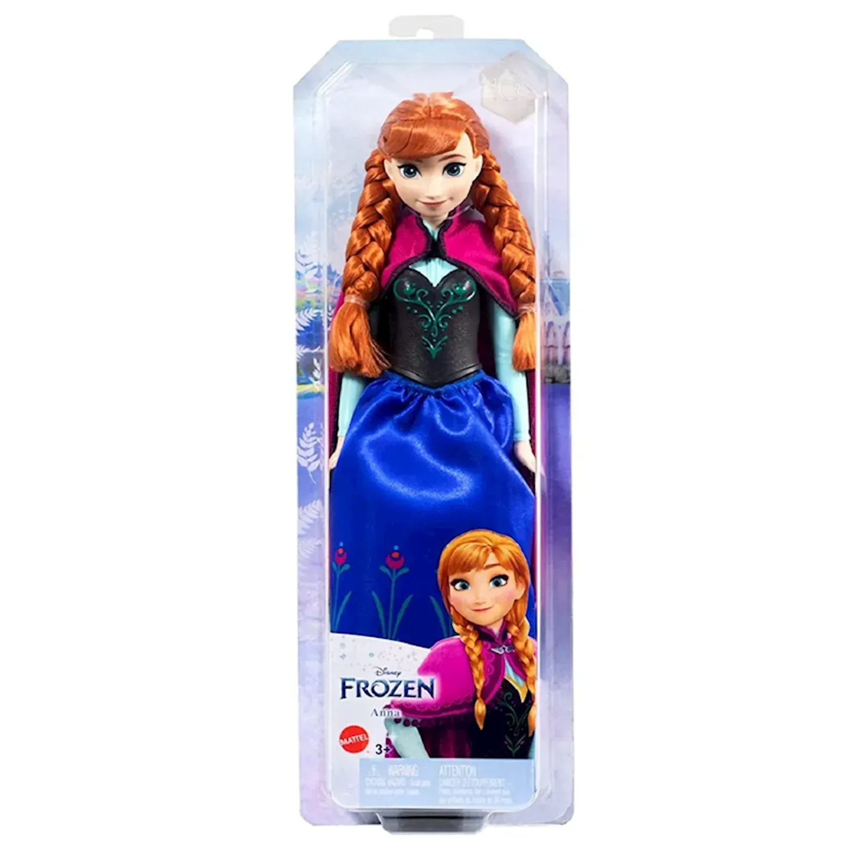 HLW49 MATTEL Frozen Fashion Dolls Core - Anna 1 (HLW49) - Image 1
