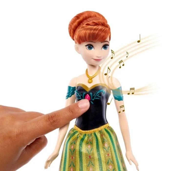 MATTEL Frozen Fashion Dolls Singing Doll Anna - Sounds Only (HMG47) - Image 2