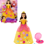 MATTEL Disney Princess Fashion Doll Flower Fashion - Belle (HWB41)