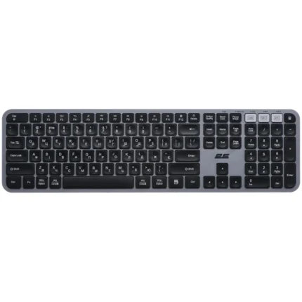 Klaviatura 2E KS240 2E-KS240WG_UA Grey Black