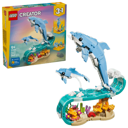 LEGO Constructor Creator Sea Animals: Beautiful Dolphins (31385)