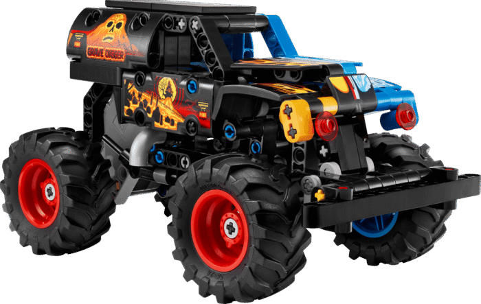 LEGO Constructor Technic Monster Jam™ Grave Digger™ Fire and Ice (42219) - Image 4