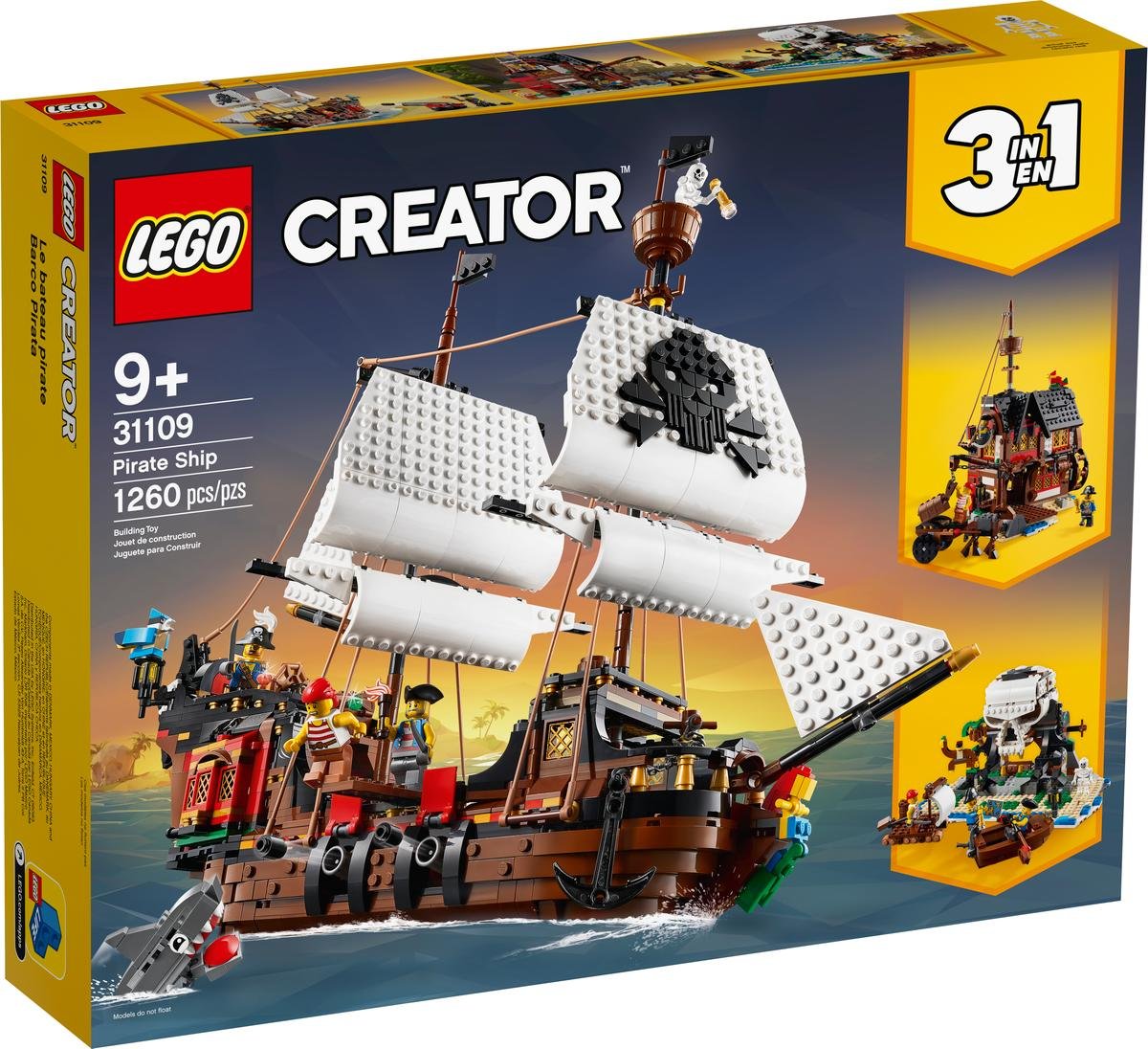 LEGO Creator Pirate Ship (31109) LEGO Creator Pirate Ship (31109) - Image 1