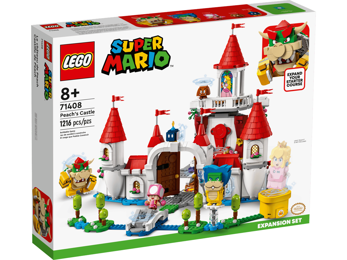 LEGO Super Mario™ Peach’s Castle Expansion Set (71408) LEGO Super Mario™ Peach’s Castle Expansion Set (71408) - Image 1