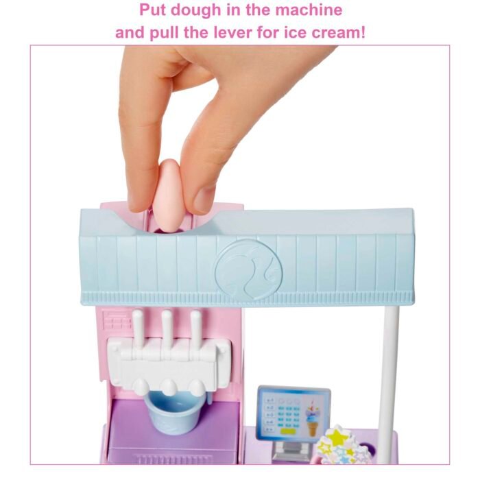 MATTEL Barbie Ice Cream Shopkeeper Playset (HCN46) - Image 4