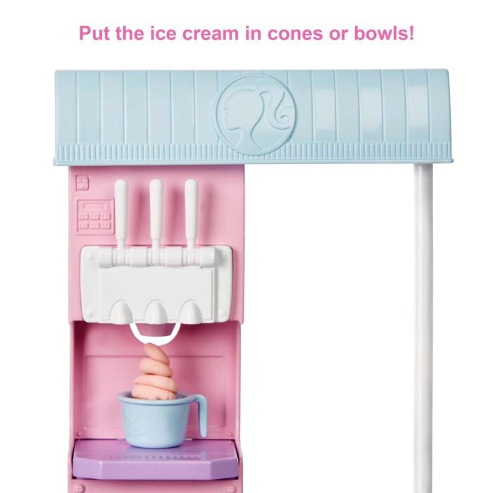 MATTEL Barbie Ice Cream Shopkeeper Playset (HCN46) - Image 3