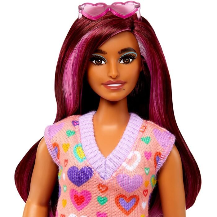 Mattel Barbie Fashionistas Doll - Candy Hearts (New pack.) (HJT04) - Image 2