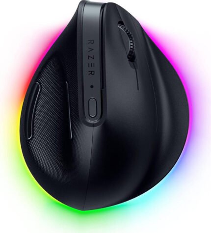 Razer Mouse Pro Click V2, USB-A/WL/BT, Vertical Ed., black (RZ01-05250100-R3G1)