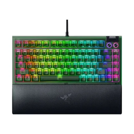 Razer Keyboard BlackWidow V4 75% RGB 83key Mechanical Tactile Switch GEN-3, USB-A, EN, Phantom White Ed. (RZ03-05003500-R3M1)
