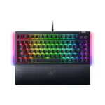 Razer Keyboard BlackWidow V4 75%, 83key, Mechanical Tactile Switch GEN-3, USB-A, EN, RGB, Phantom Green Ed. (RZ03-05003300-R3M1)
