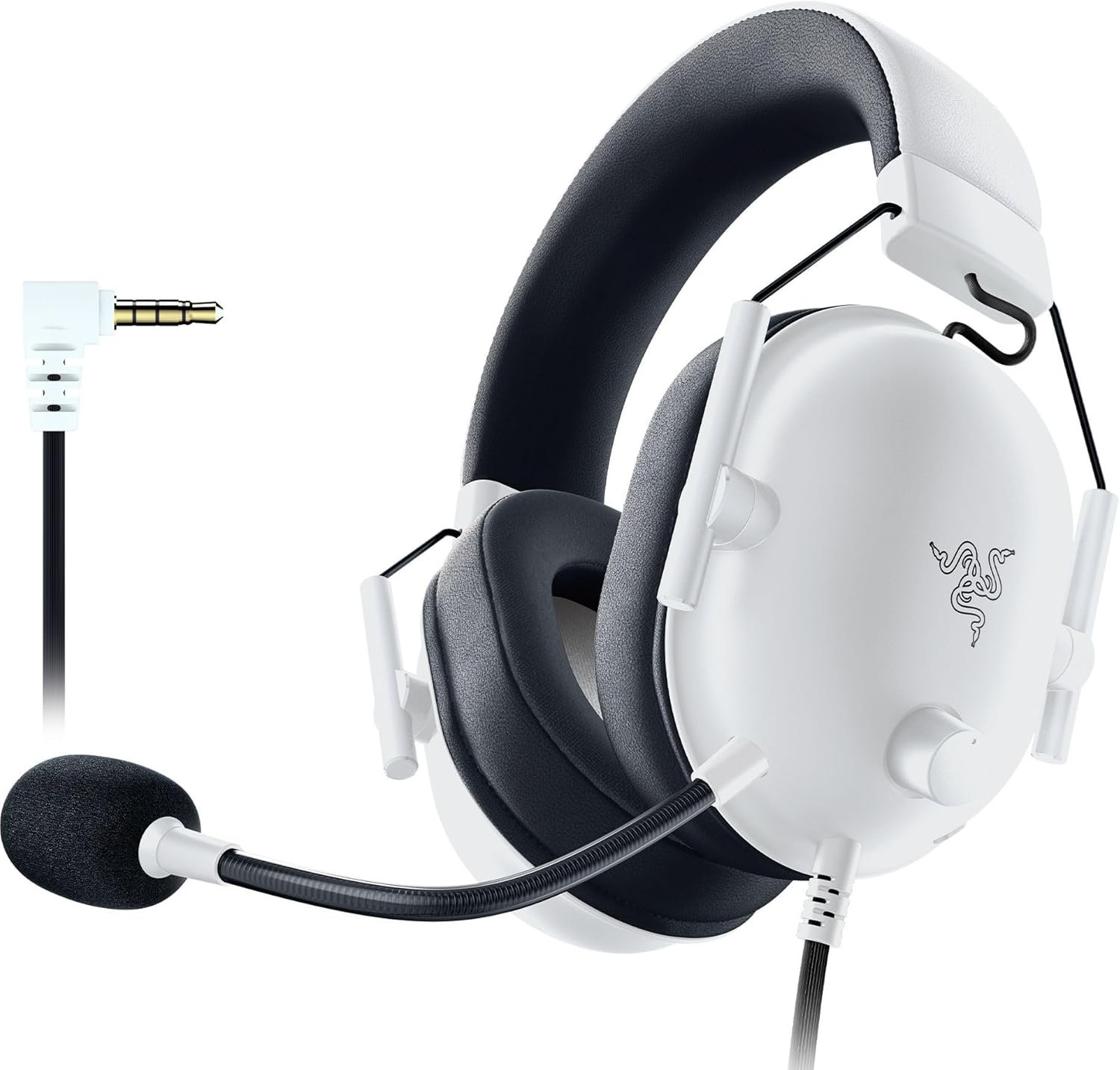 RZ04-03241300-R3G1 Razer Headset BlackShark V2 X for PlayStation, mini-jack, 1.3m, white (RZ04-03241300-R3G1) - Image 1