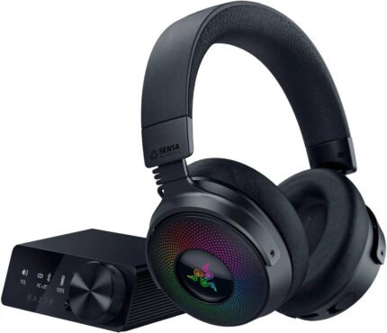 Razer Gaming Headset Kraken V4 Pro, mini-jack/USB-A/BT/WL, RGB, black (RZ04-05160100-R3M1)