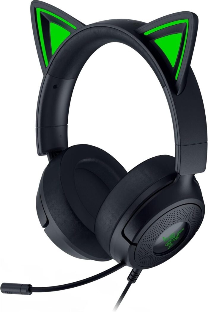Razer Headset Kraken Kitty V3 X, mini-jack, 1.3m, white (RZ04-05350300-R3M1) - Image 2