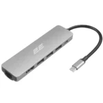 USB Hub 2E USB-C 6in1 2EW-2684 Silver