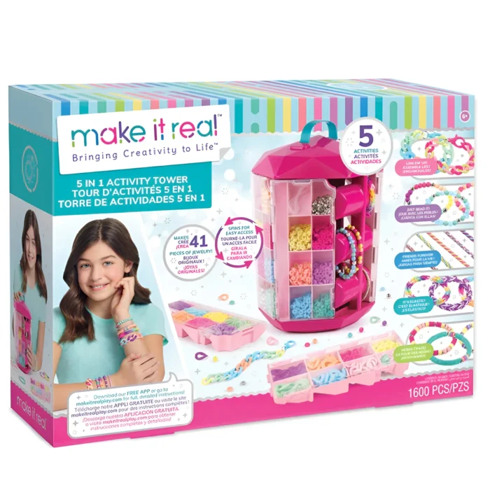 Yaradıcılıq dəsti Make it Real 5 in 1 Activity Tower 1754MR - Image 4