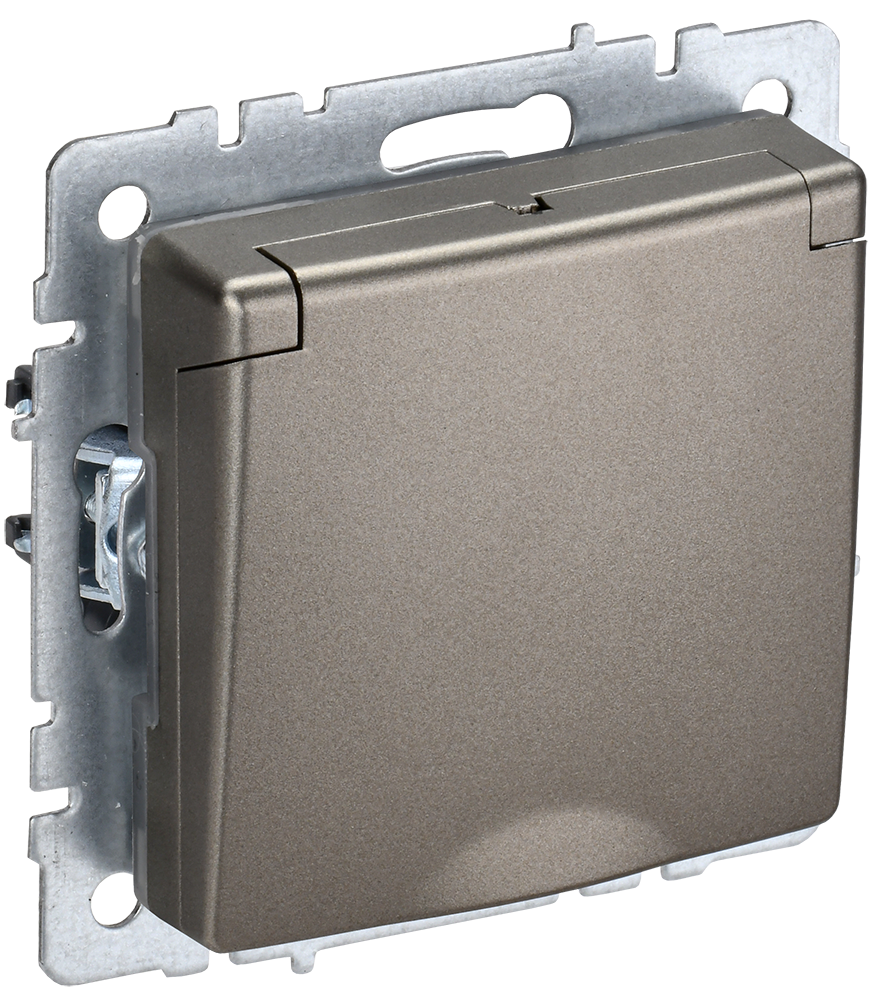 BRITE Torpaqlı rozetka s kr. 16A IP44 RSbs10-3-44-BrS samp. IEK (BR-R16-16-44-K37)
