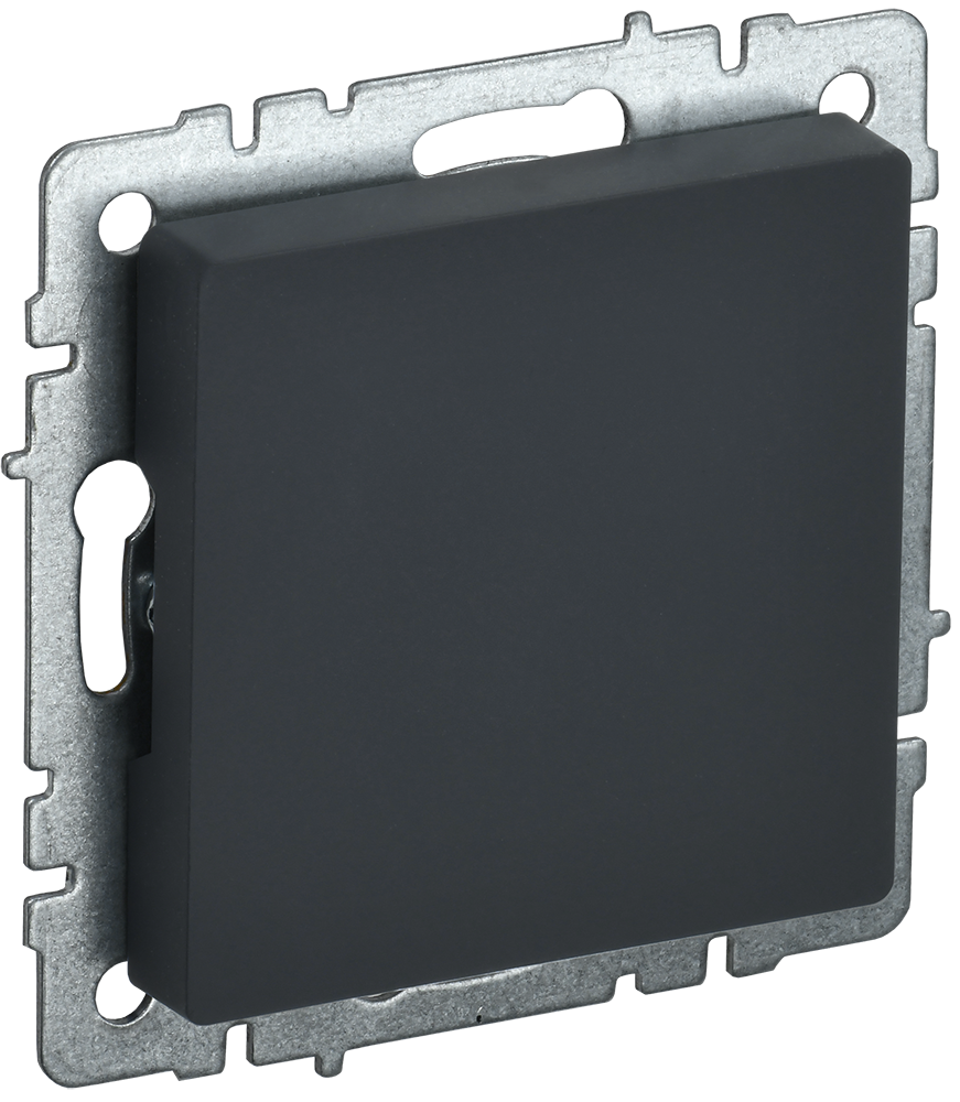 c2491f6612508e3bc4c0b0232fe3fbd2f974064f2f4a5e4b0533167416825e89-1.png BRITE Zagluska c supportom MZ10-BrG qrafit IEK (BR-PL10-K53) - Image 1