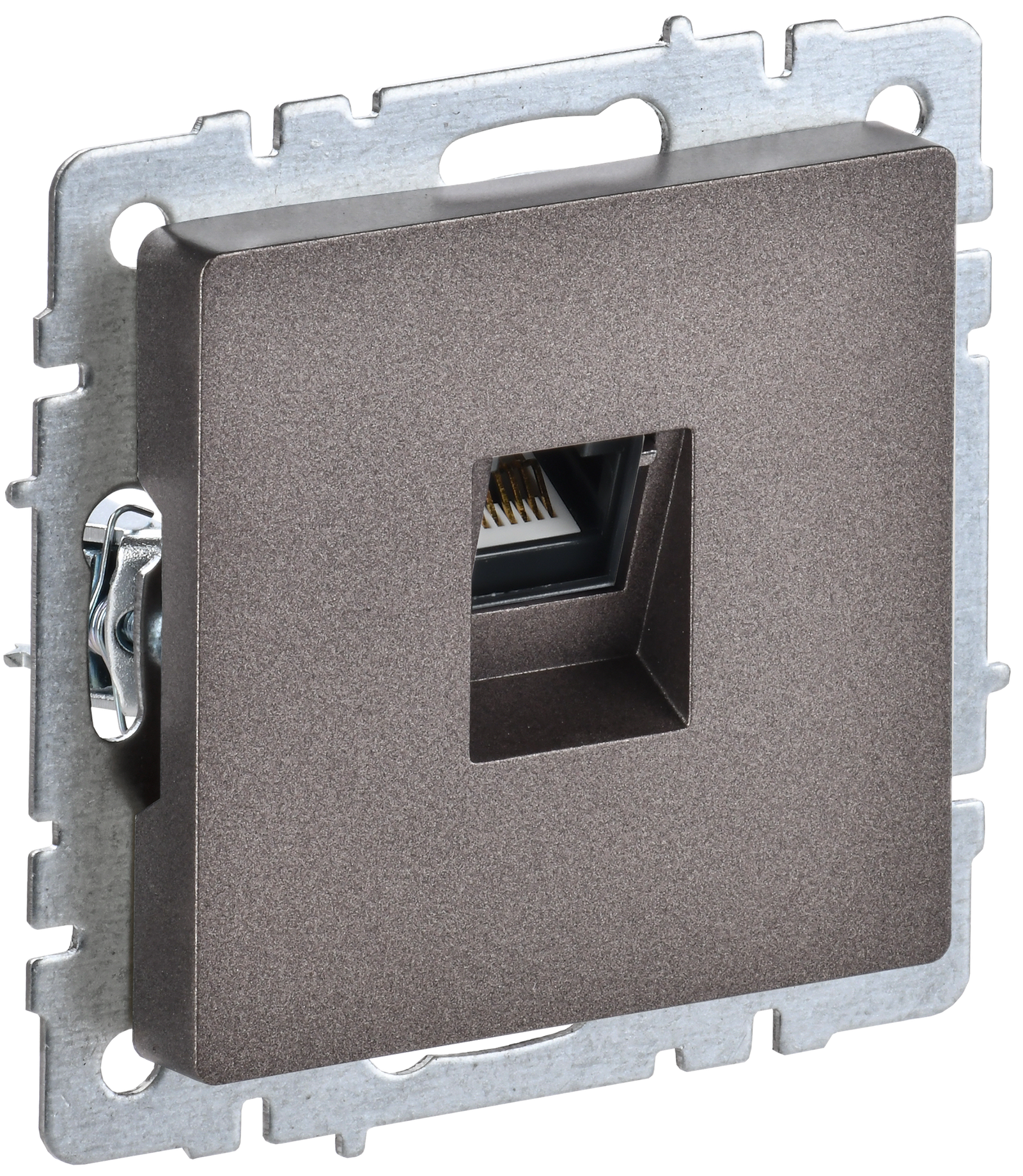 BRITE Kompüter rozetkası RJ45 kat.5E RK10-BrTB br. IEK (BR-K10-1-K45)