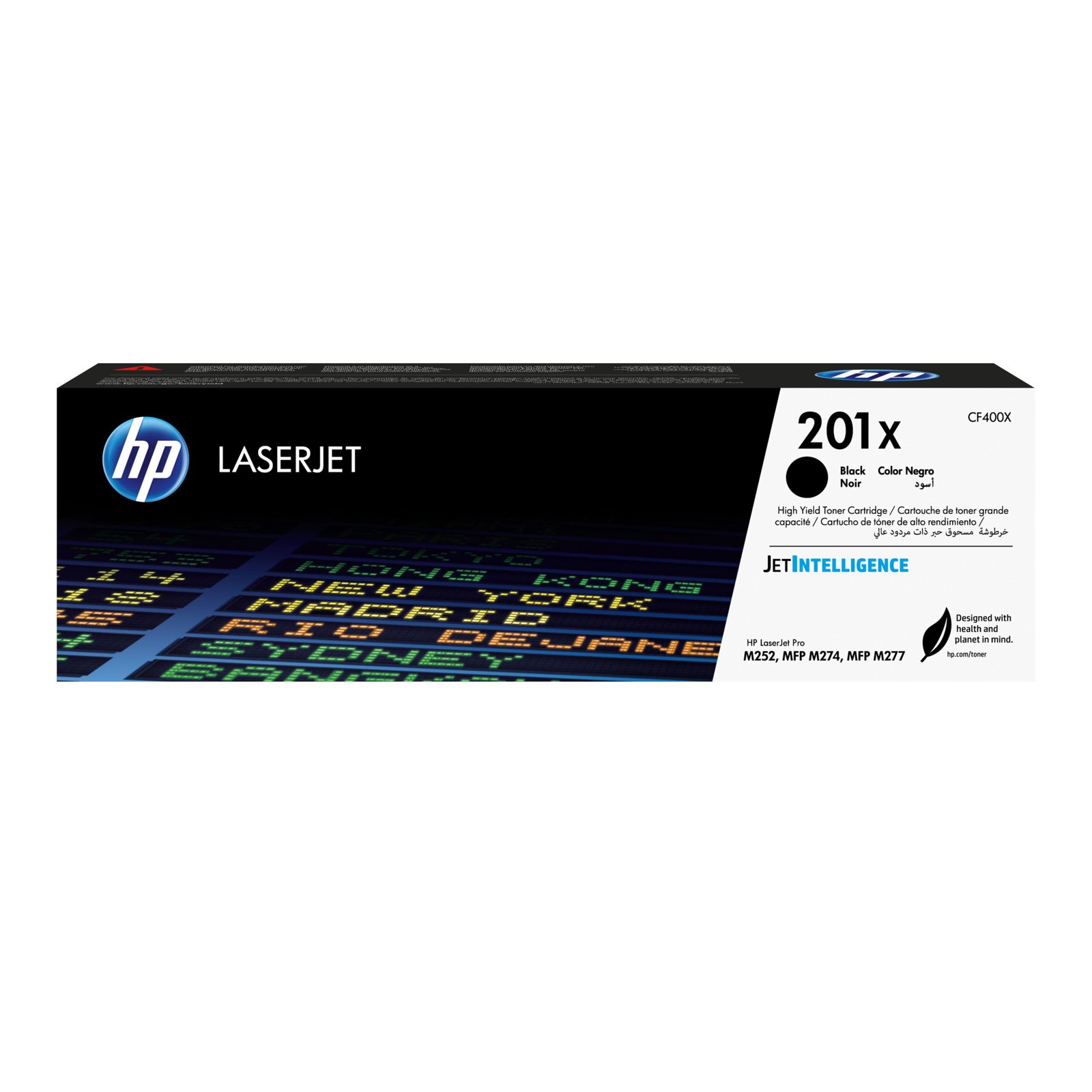 HP 201X High Yield Black Original LaserJet Toner Kartric (CF400X)