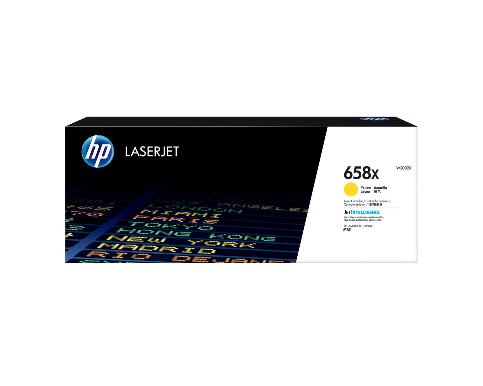 HP 658X High Yield Yellow Original LaserJet Toner Kartric (W2002X)