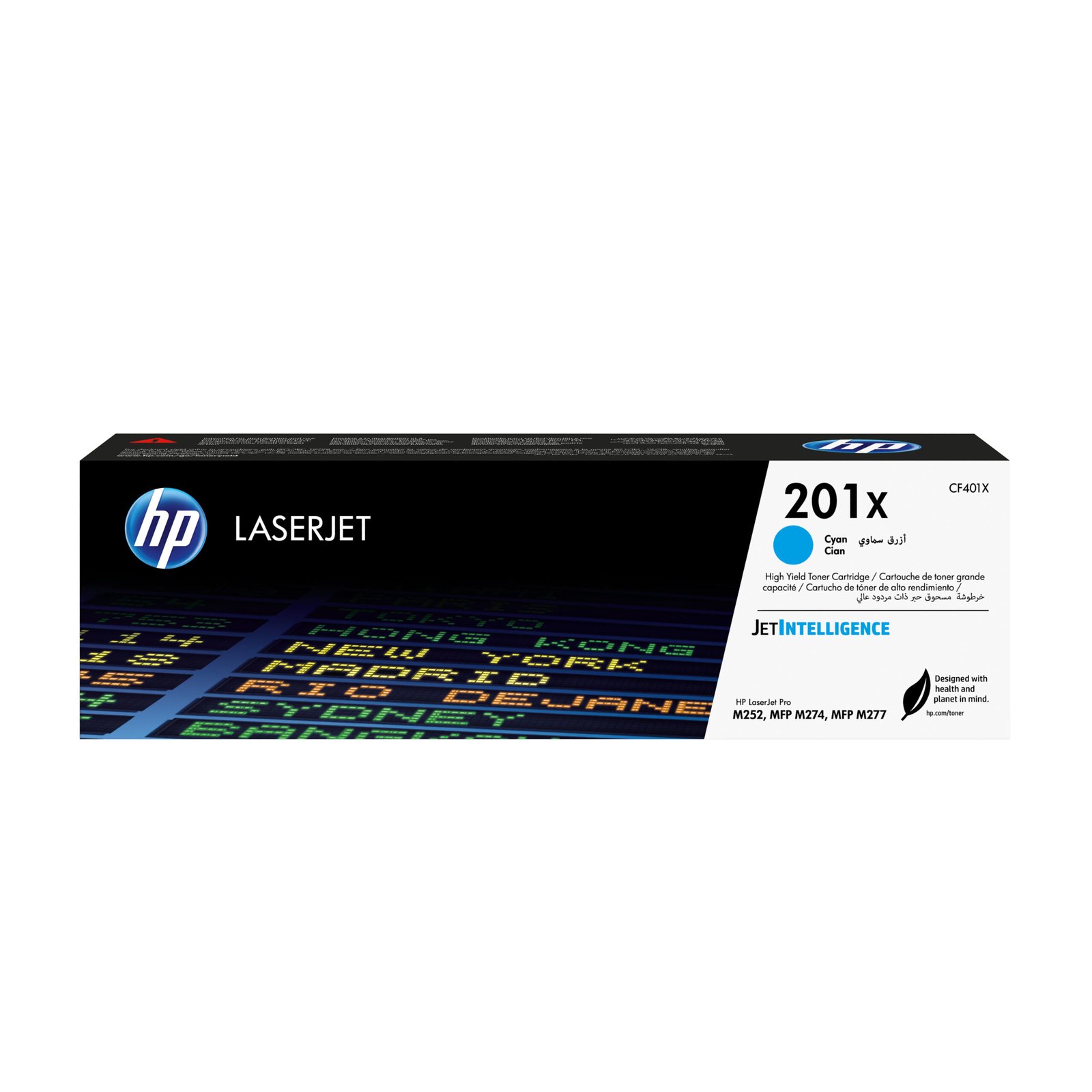 HP 201X High Yield Cyan Original LaserJet Toner Kartric (CF401X)