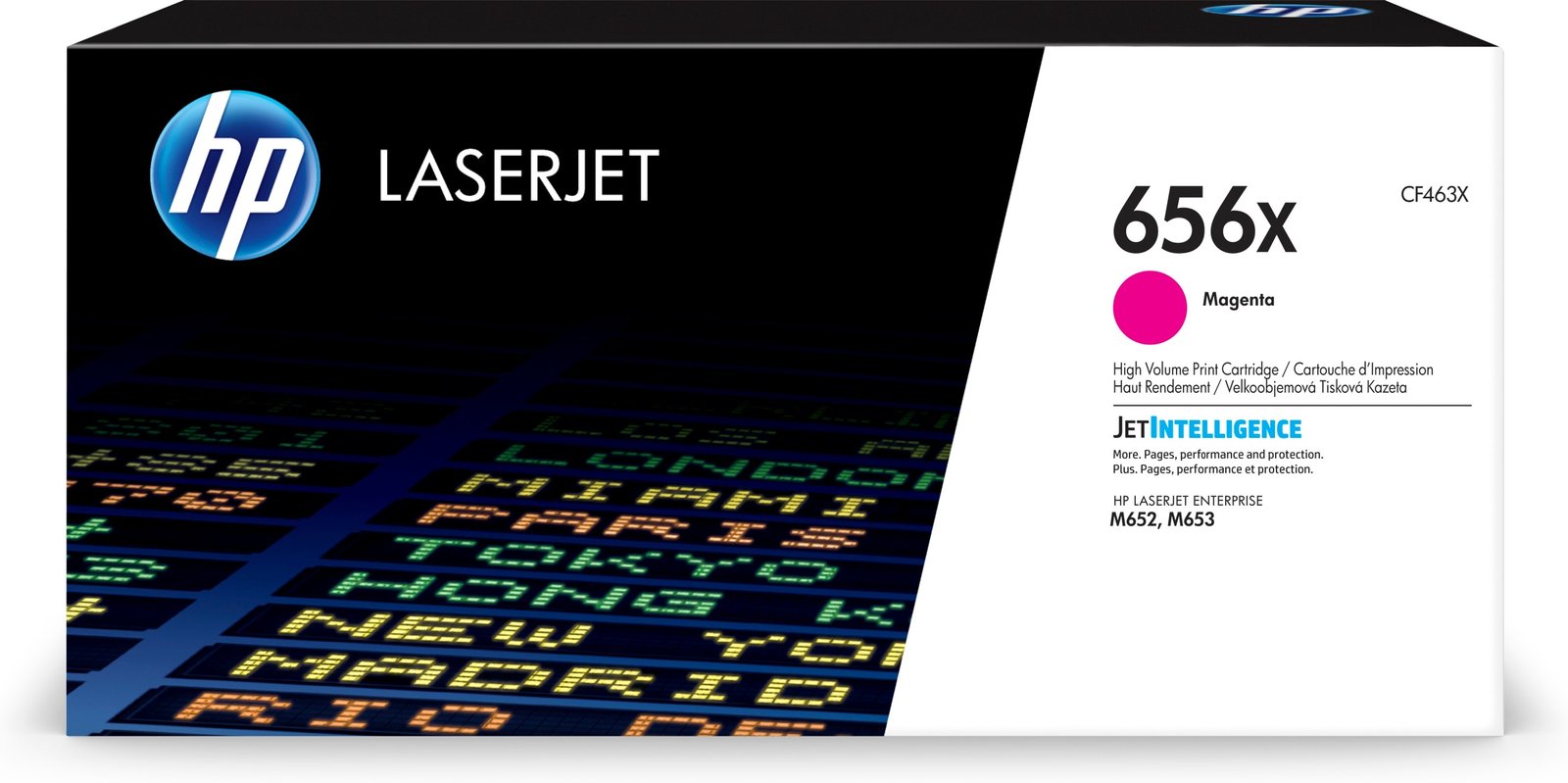 HP 656X High Yield Magenta Original LaserJet Toner Kartric (CF463X)