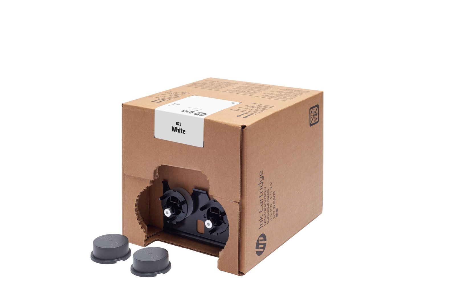 HP 873 3-liter White Latex Ink Kartric (4UV62A)