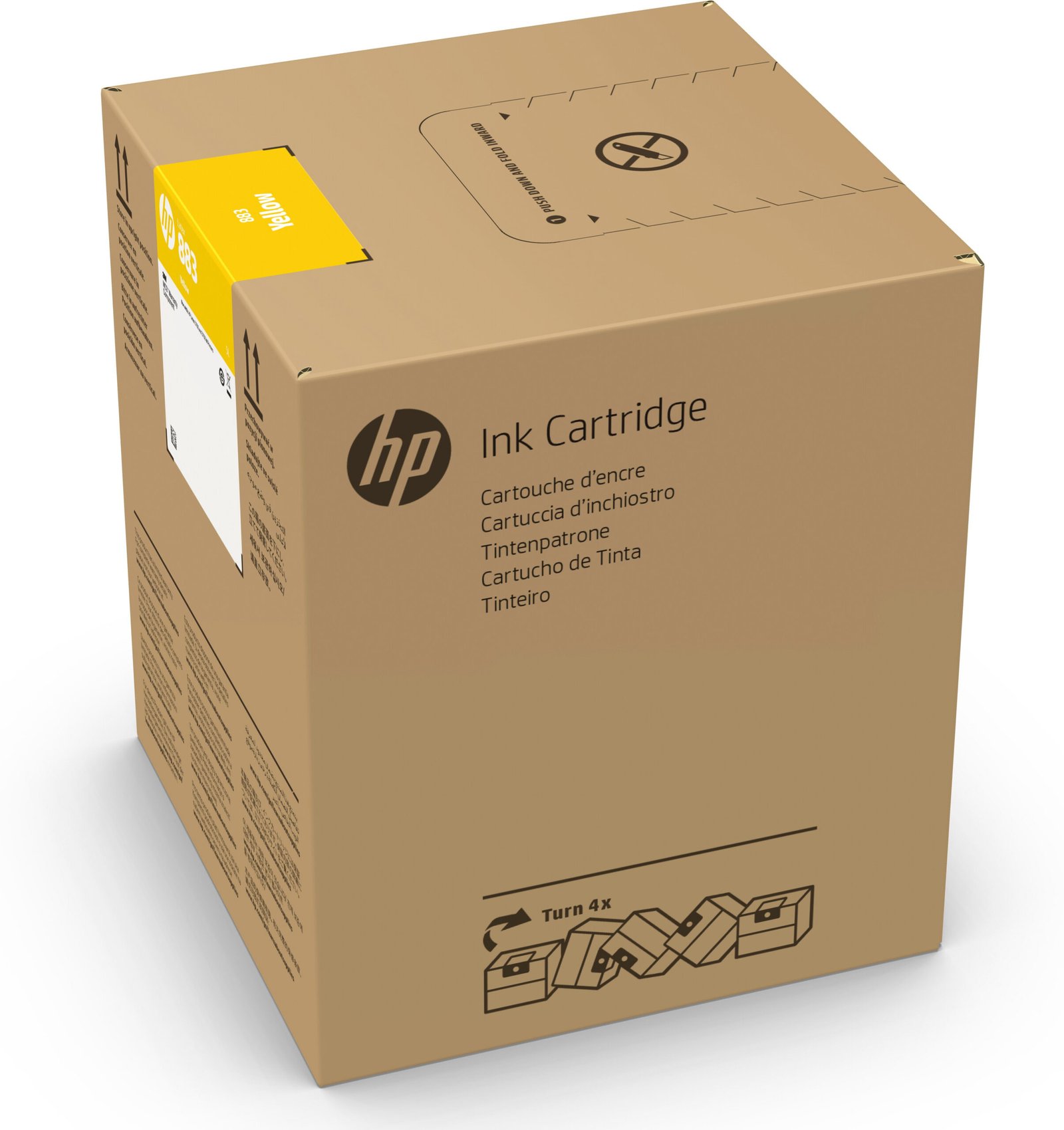 HP 883 5L Yellow Latex Ink Kartric (G0Z30A)