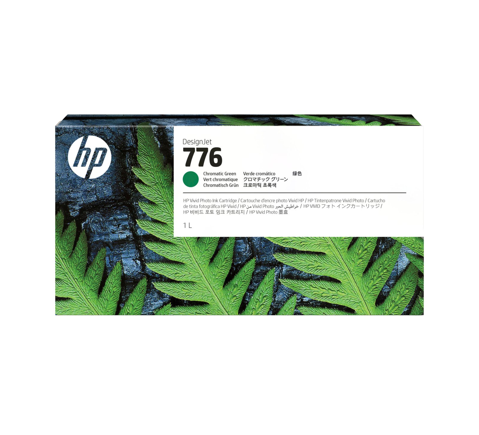 HP 776 1-liter Chromatic Green Ink Kartric (1XB03A) HP 776 1-liter Chromatic Green Ink Kartric (1XB03A)