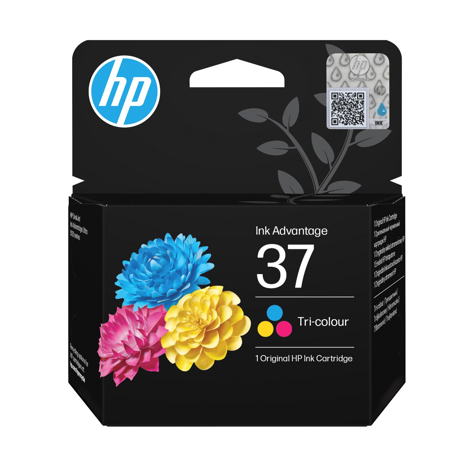 HP 37 Original Tri-color Ultra Ink Advantage Kartric (7FP44AE)