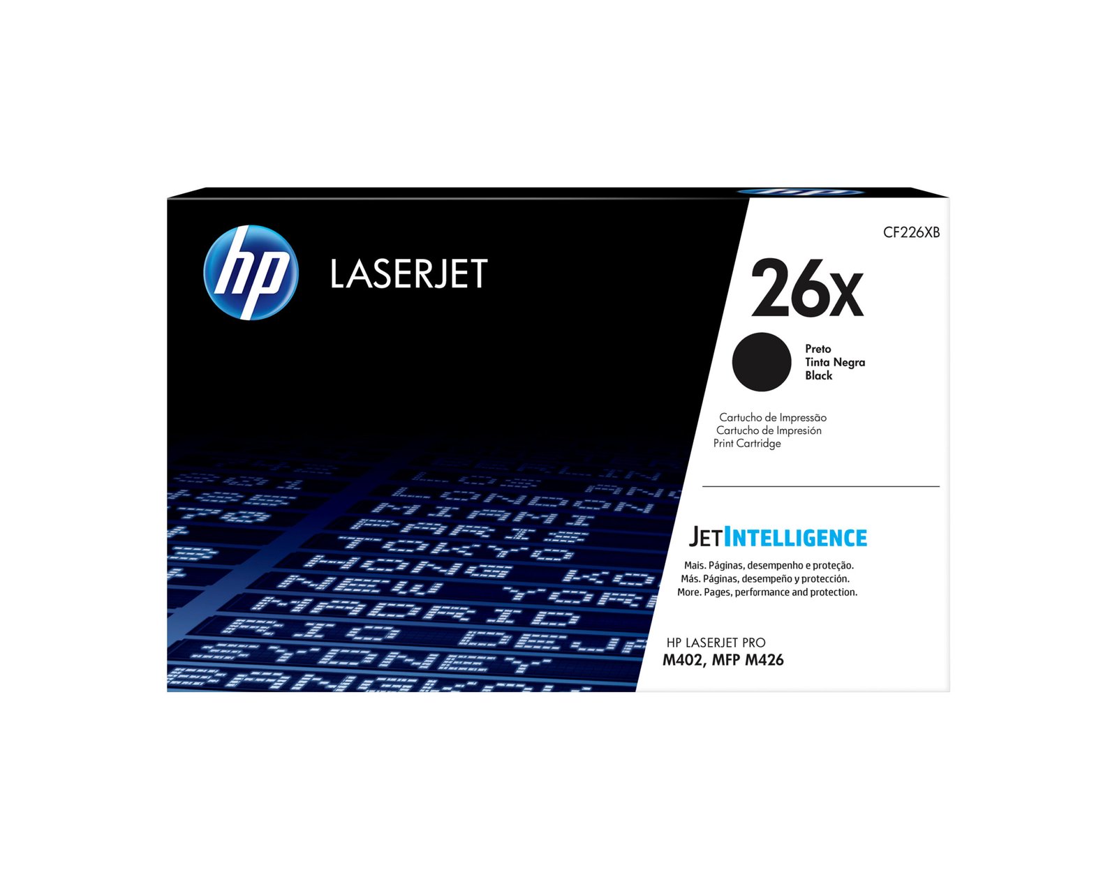 HP 26X High Yield Black Original LaserJet Toner Kartric (CF226X) HP 26X High Yield Black Original LaserJet Toner Kartric (CF226X)